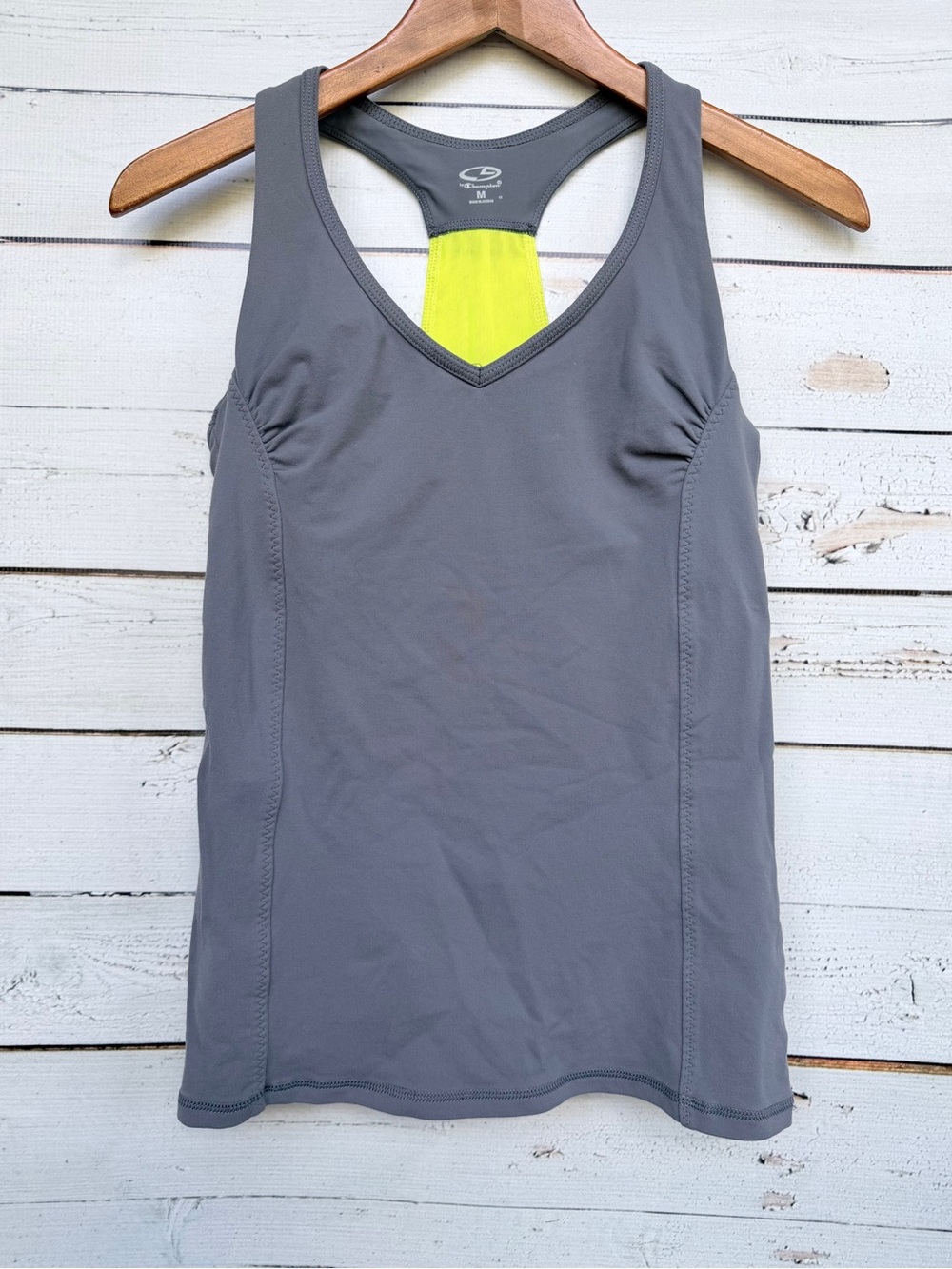 C9 by Champion V Neck Racerback Workout Tank Top Size Medium